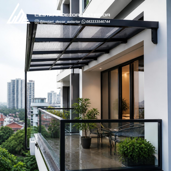 Jasa Kanopi Balkon Apartemen Surabaya