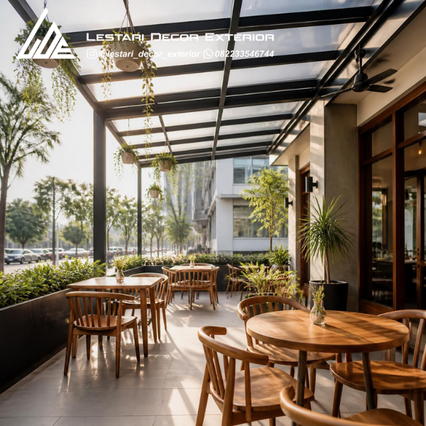 Jasa Kanopi Cafe Surabaya