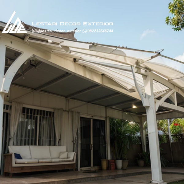 Kanopi Membrane Kecamatan Bubutan Surabaya