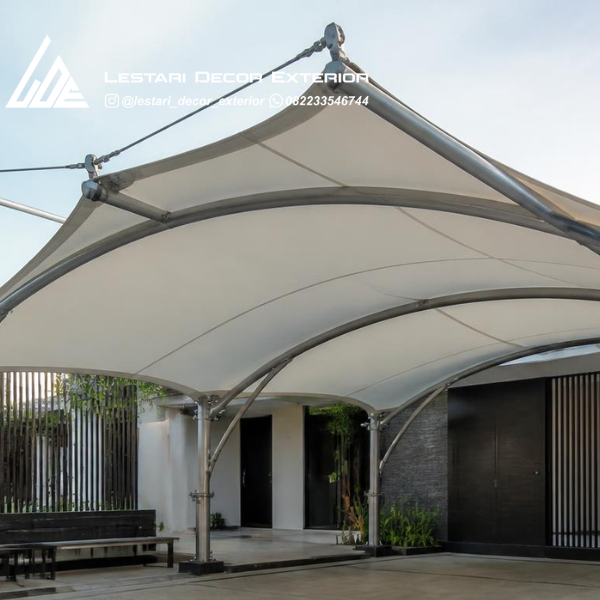 Kanopi Membrane Kecamatan Gunung Anyar Surabaya