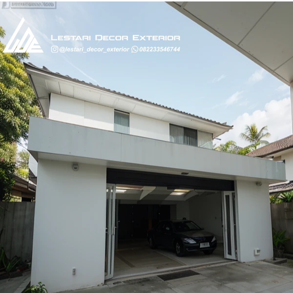 Kanopi Membrane Surabaya Selatan Minimalis