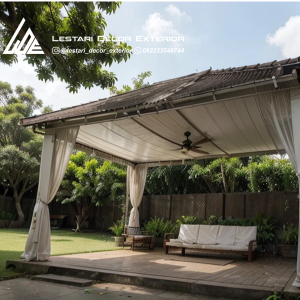 Kanopi Membrane Taman Surabaya