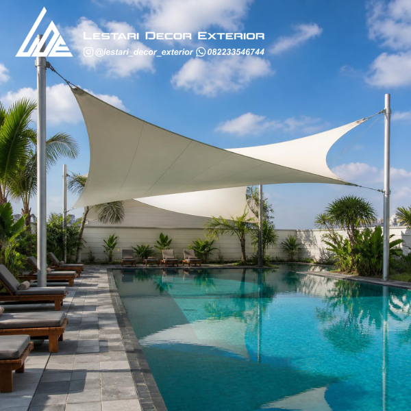 Tenda Membrane Kolam Renang Surabaya