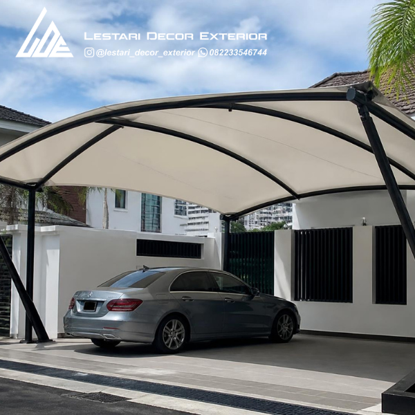 Tenda Membrane Parkir Mobil Surabaya